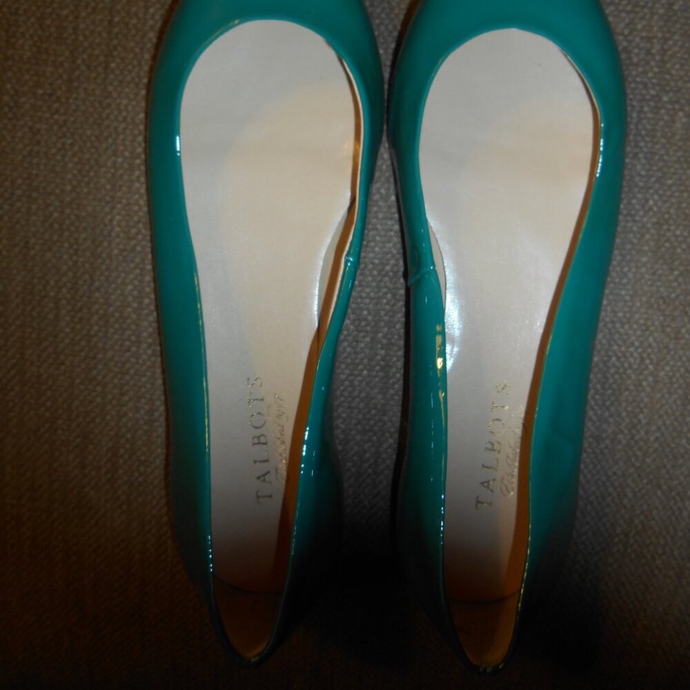 Talbots genuine patent leather flats, NWT - Picture 2 of 3